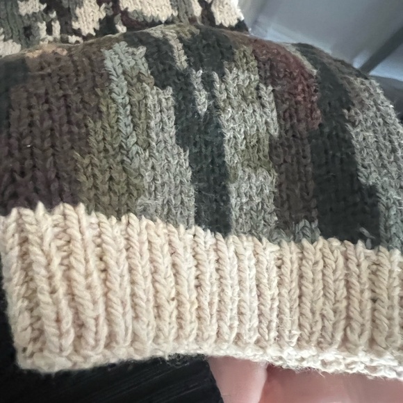 Ralph Lauren Cream and Brown Nature Sweater - Picture 7 of 8